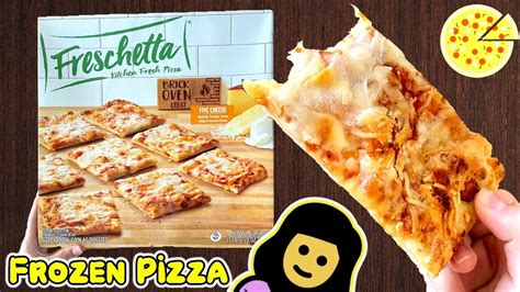 🍕 Freschetta Five Cheese Brick Oven Crust Frozen Pizza Review Youtube