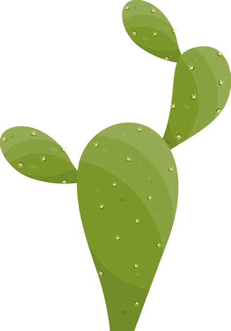 Cartoon Desert Cactus Plant 21611988 Png