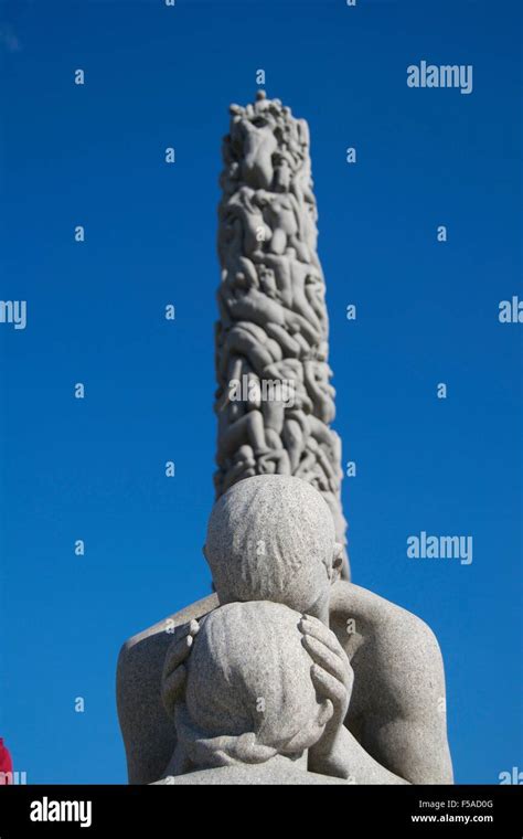 Gustav Vigeland Park Sculpture Oslo Architecture Stock Photo Alamy