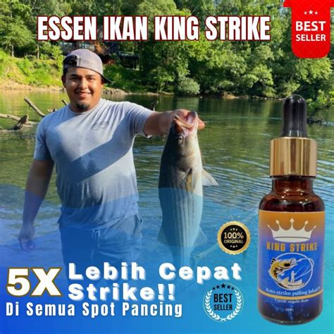 Jual King Strike Essen Jahat Premium Untuk Segala Ikan Air Tawar Bawal