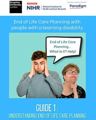 Guide 1: End of life care planning | Victoria and Stuart