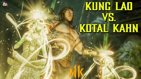 MK11 Kung Lao Buzz Saw Vs Kotal Kahn Stage Fatalities Mortal