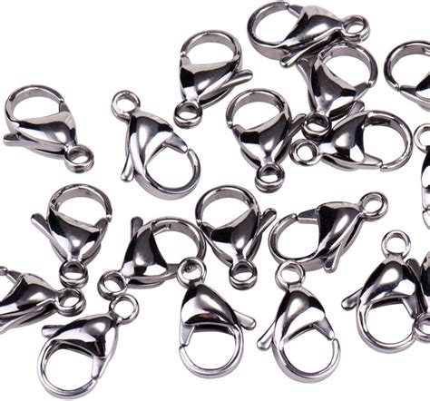 Amazon Ph Pandahall Stainless Steel Lobster Claw Clasps Size