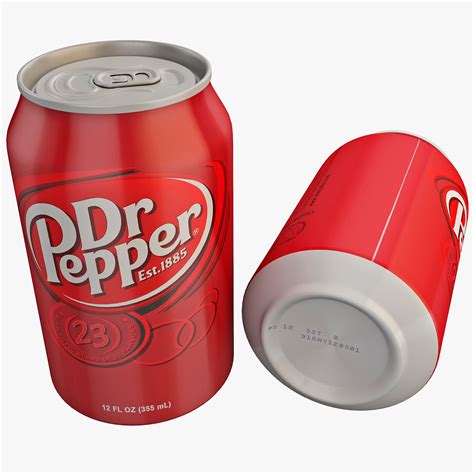 Dr Pepper Bottle Free 3d Model C4d Free3d