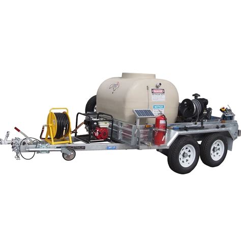 Kohler Powered Drain Cleaner Trailer Mounted Pumps Australia