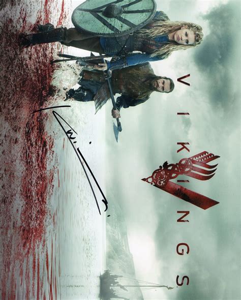 Autographed Katheryn Winnick X Photo Signed Vikings On Ebid United