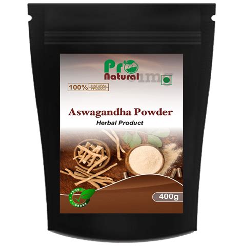 Pronatural Ashwagandha Powder Buy Packet Of 4000 Gm Powder At Best