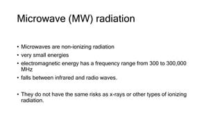 magnetic field  microwave radiation techniquespptx