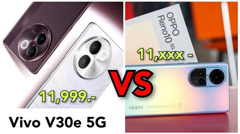 Vivo V30e VS OPPO Reno 10 YouTube