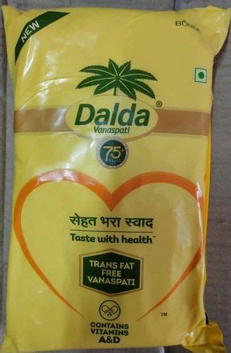 Dalda Vanaspati Ghee Packaging Type Pouched Packaging Size Litre