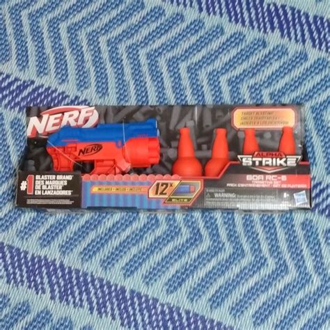 Nerf Toys New Nerf Alpha Strike Boa Rc6 Blaster Gun And Targeting Set 2 Elite Darts Poshmark