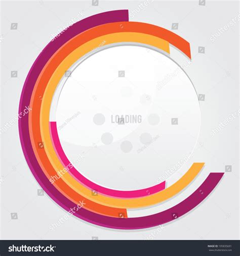 loading info graphic chart business stock vector royalty