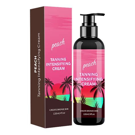 Fruit Tanning Intensifying Creeam Peach Watermelon Beauty Black Creeam 120ml4floz Lasting Gel