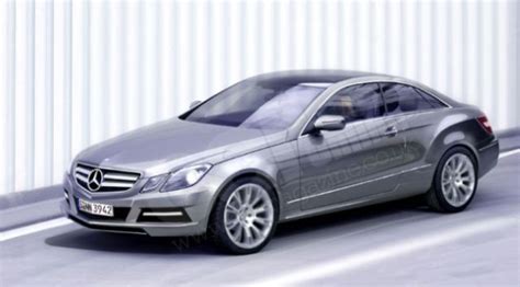 Mercedes Benz E Class Coupe Details Computer Illustrations Benzinsider