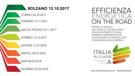 Energia Parte Da Bolzano Il Roadshow Dellefficienza Energetica