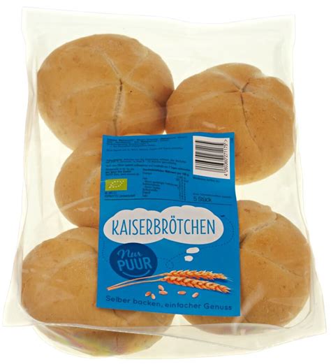 Nur Puur Kaiserbrötchen 5 Stück 250g online kaufen