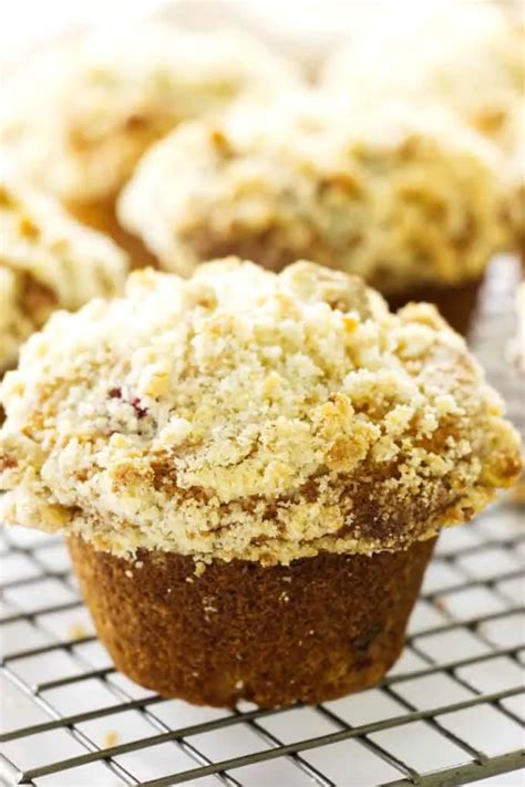 Cranberry Muffins With Walnut Streusel Savor The Best