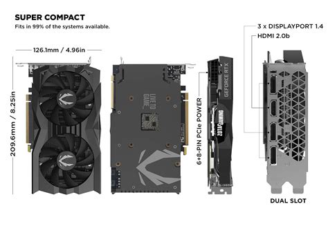 Zotac Gaming Geforce Rtx 2070 Super Mini Graphics Card Ubicaciondepersonas Cdmx Gob Mx