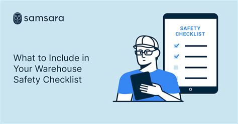 What To Include In Your Warehouse Safety Checklist L Samsara