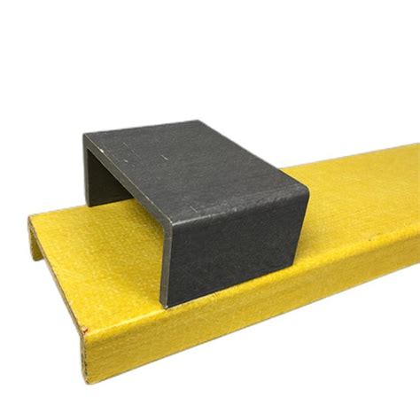 High Strength Structural Support Beam Pultruded Fiberglass Frp U C