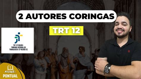 Fcc Autores Coringas Para Usar No Trt Sc Reda O Pontual