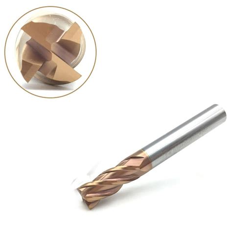 Mm Carbide End Mill Hrc Flute D Solid Carbide Spiral Straight