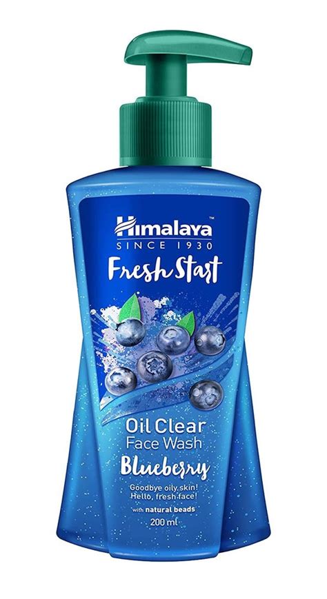 Himalaya Fresh Start Oil Clear Face Wash Blueberry 200ml Gel Age