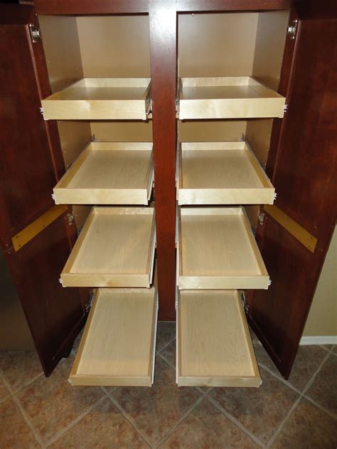 Diy Pull Out Shelves For Cabinets