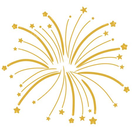 New Years Fireworks Decoration Fireworks Icon Fireworks Design