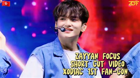 240608 Eng Indo Sub ZAYYAN FOCUS Short Cut Video XODIAC 1st