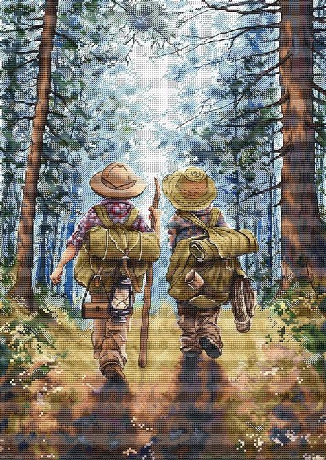 Туристы — forstitch.ru