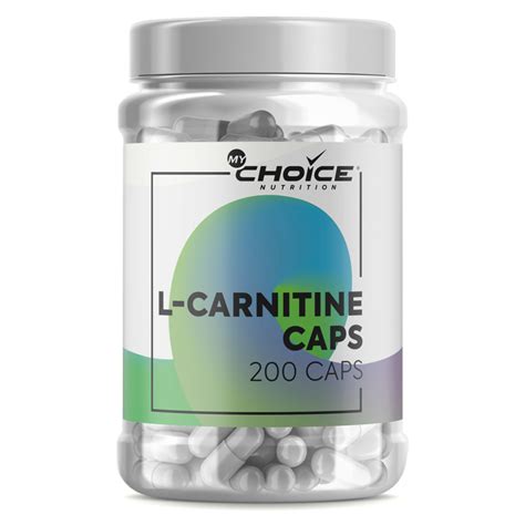 БАДы для похудения MYCHOICE NUTRITION Жиросжигатель L-Carnitine Caps ...