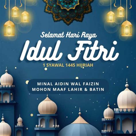 Minal Aidin Wal Faizin Tulisan Arab Arti Dan Contoh Kartu Ucapan