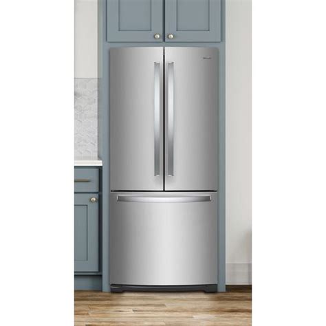 Whirlpool Wrf560smhz 30 Inch Wide French Door Refrigerator 20 Cu