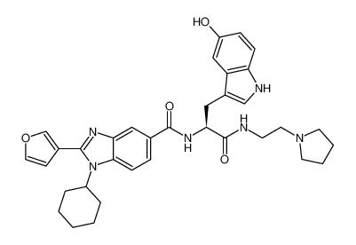 S 1 Ciclohexil 2 Furan 3 Il N 3 5 Hidroxi 1H Indol 3 Il 1