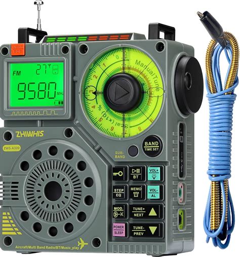 Zhiwhis Shortwave Radio With Bluetooth And App Control Air