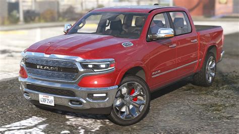 2020 Dodge RAM 1500 Limited Add On 1 0 GTA 5 Mod