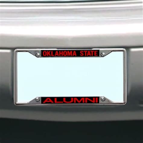 Amazon.com : NCAA Oklahoma State Cowboys License Plate Frame Alumni ...