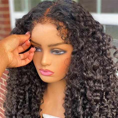 4c Edges Hairline Wig Deep Wave 5x513x4 Hd Lace Front Wigs Human Hair