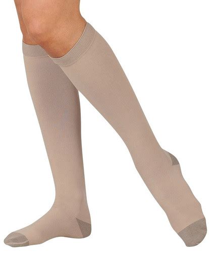 Juzo Silver Soft Closed Toe Knee High 30 40 Mmhg Compression Stockings 2062ad