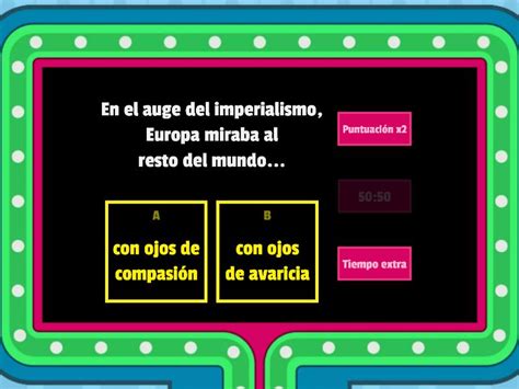 Primer Parcial Historia Universal Gameshow Quiz