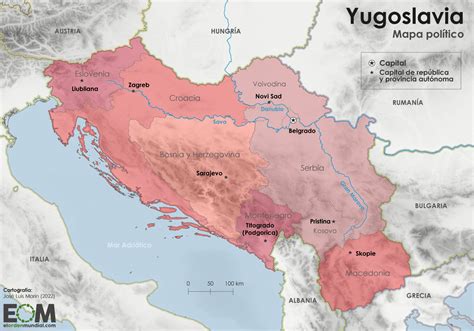 Ex Yugoslavia Mapa Edu Svet Gob Gt