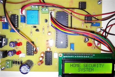 Home Security System Project Microtronics