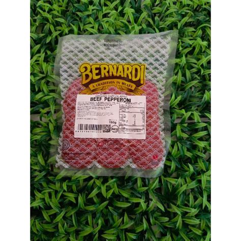 Jual Bernardi Beef Pepperoni Berat Gr Shopee Indonesia