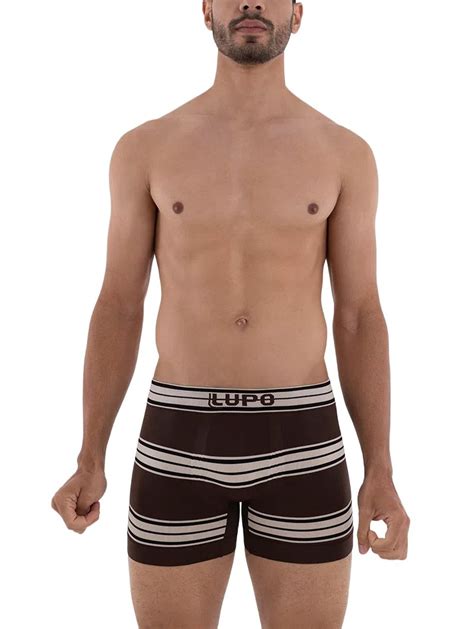 Cueca Boxer Lupo Adulto Sem Costura Microfibra