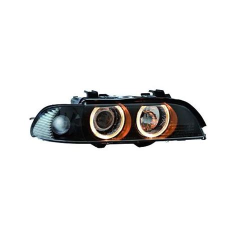 Set De Deux Phares Angel Eyes Noir Bmw S Rie E Phase