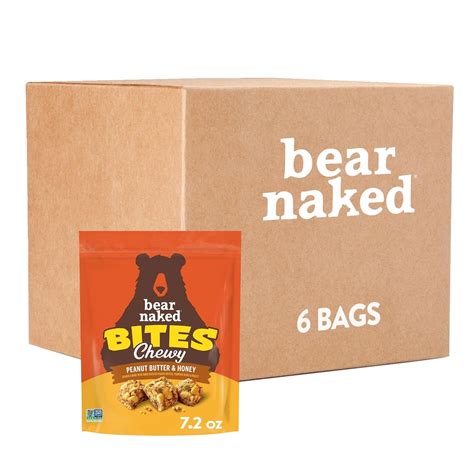 Amazon Bear Naked Granola Bites Gluten Free Breakfast Snacks Peanut Butter And Honey