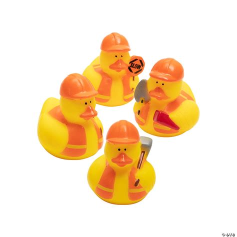 Construction Rubber Ducks 12 Pc Oriental Trading