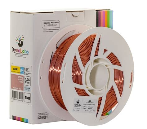 Filamento Pla Silk Cobre Dynalabs Mm Kg Dynalabs