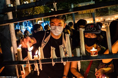 Hong Kong Police Clash With Protesters On Anniversary Of Tiananmen